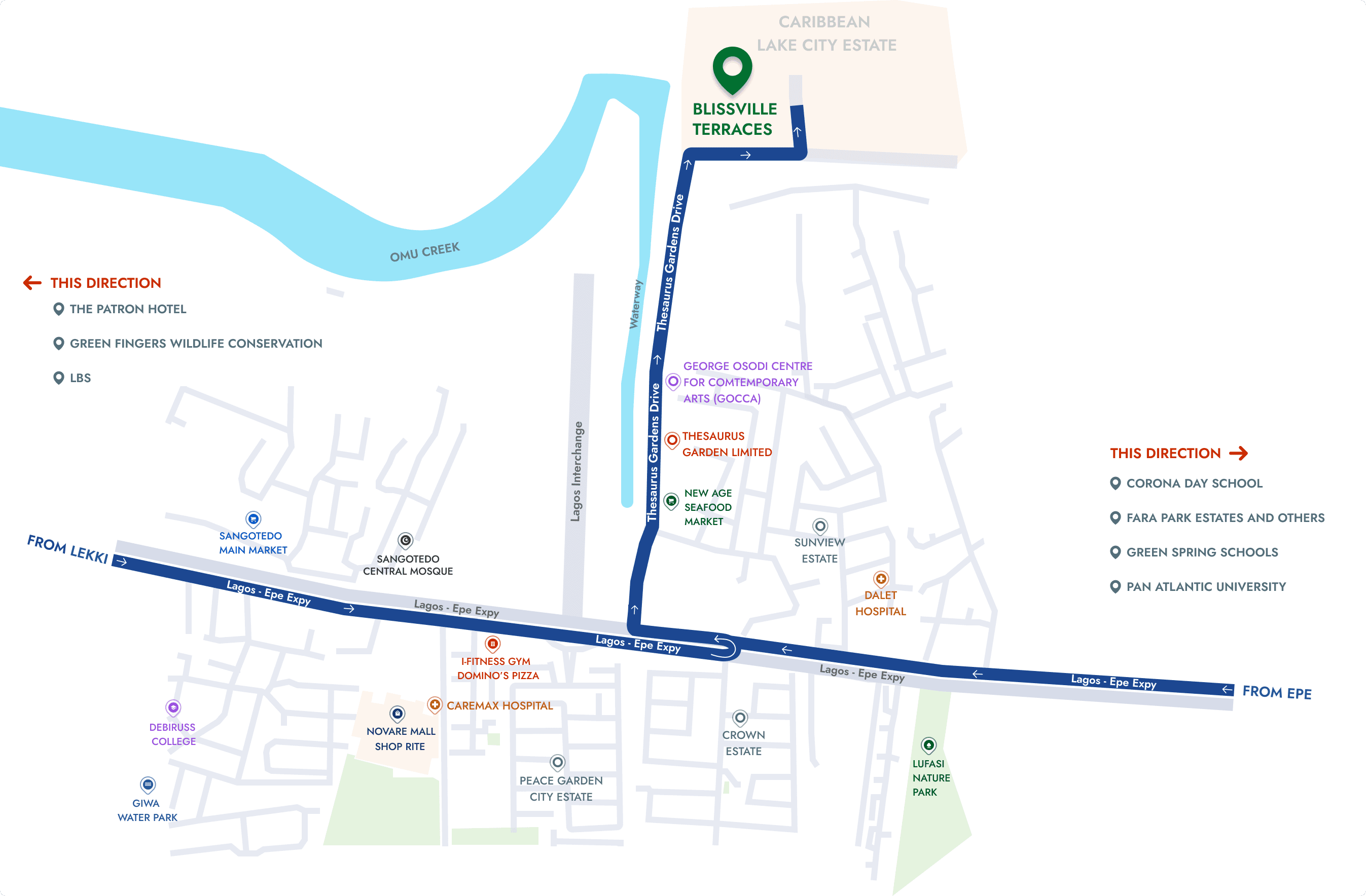 BVT Location Map