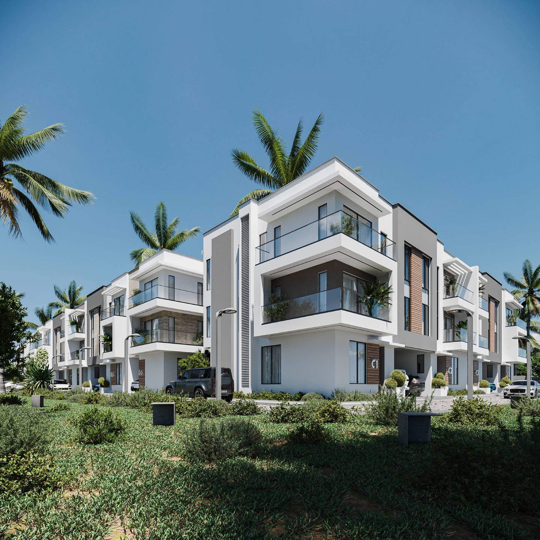 4 Bedroom Terraced Duplex + BQ