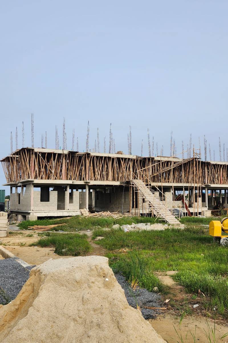 Construction progress